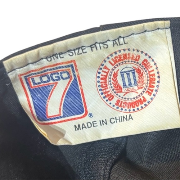 Vintage 90’s Logo 7 Nebraska Cornhuskers NCAA SnapBack Hat EUC - Picture 6 of 8